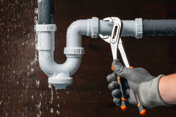 Professional Emergency Plumber technician working in Prather, CA